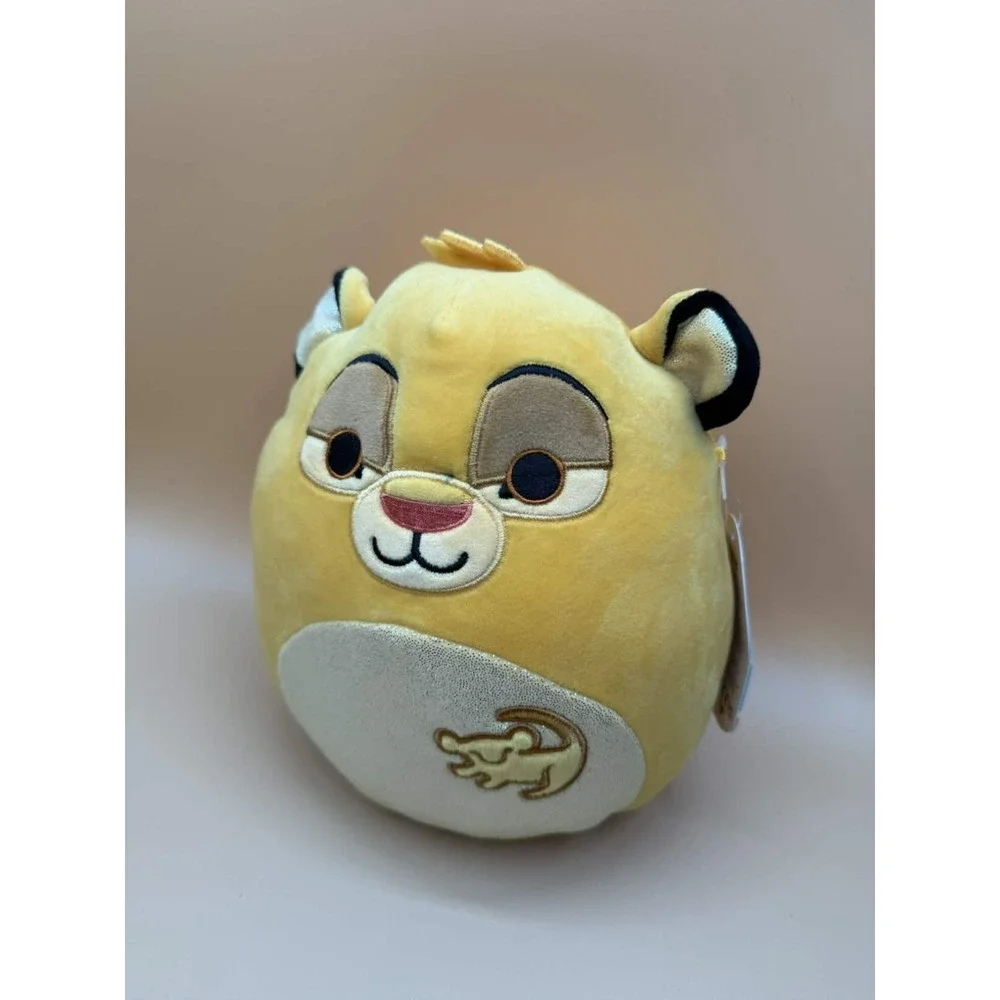 Disney Lion‎ King Squishmallows Simba Plush Gold Belly Stuffed Animal Jazwares